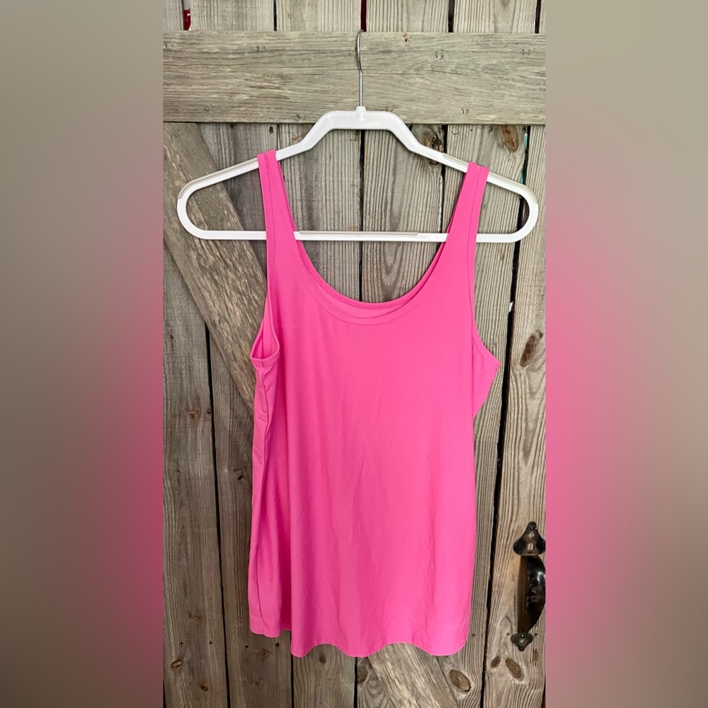 No Boundaries Hot Pink Tank Top